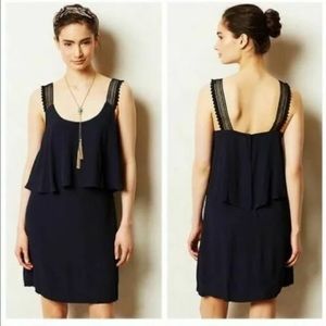Navy MAUVE dress by Anthropologie